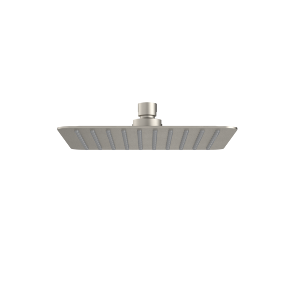 Caroma 200mm Square Rain Shower - Brushed Nickel (99664BN4E)