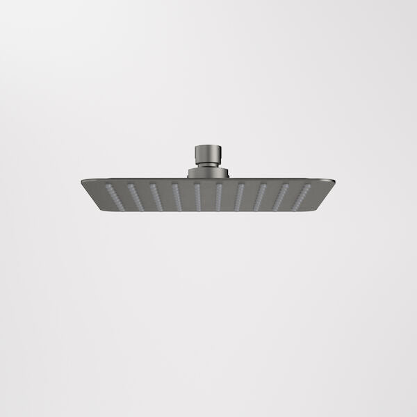 Caroma 200mm Square Rain Shower - Gunmetal (99664GM4E)