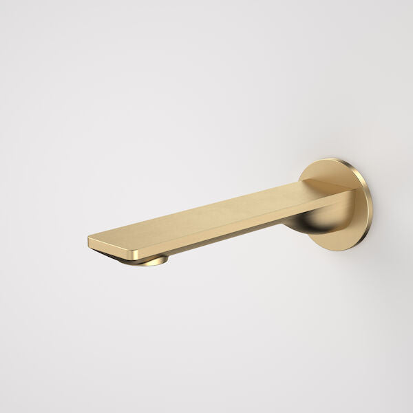 Caroma Urbane® II 180mm Basin / Bath Outlet - Round Cover Plate - Brushed Brass - Lead Free (99665BB6AF)