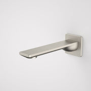 Caroma Urbane® II 180mm Basin / Bath Outlet - Square Cover Plate - Brushed Nickel - Lead Free (99666BN6AF)