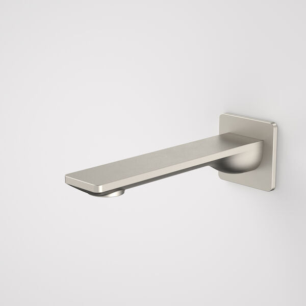 Caroma Urbane® II 180mm Basin / Bath Outlet - Square Cover Plate - Brushed Nickel - Lead Free (99666BN6AF)