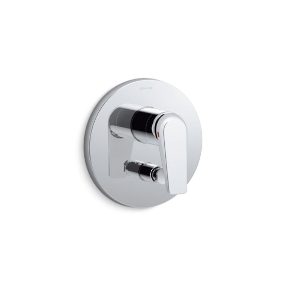 Kohler Avid Bath/Shower Mixer w/ Diverter Polished Chrome (77919A-CP)