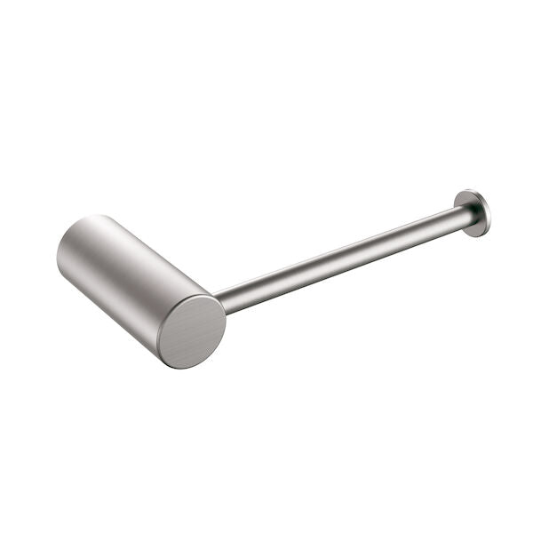 Caroma Basis Toilet Roll Holder - Brushed Nickel (BAS042BN)