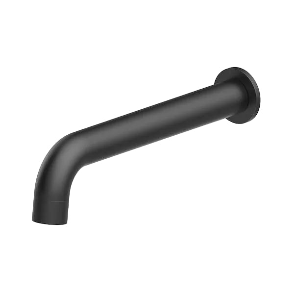 Caroma Basis Wall Basin/Bath Outlet 220mm Black (BAS046B5AF)