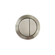 Nora Toilet Flush Button, 48mm, Brushed Nickel (BT-006)