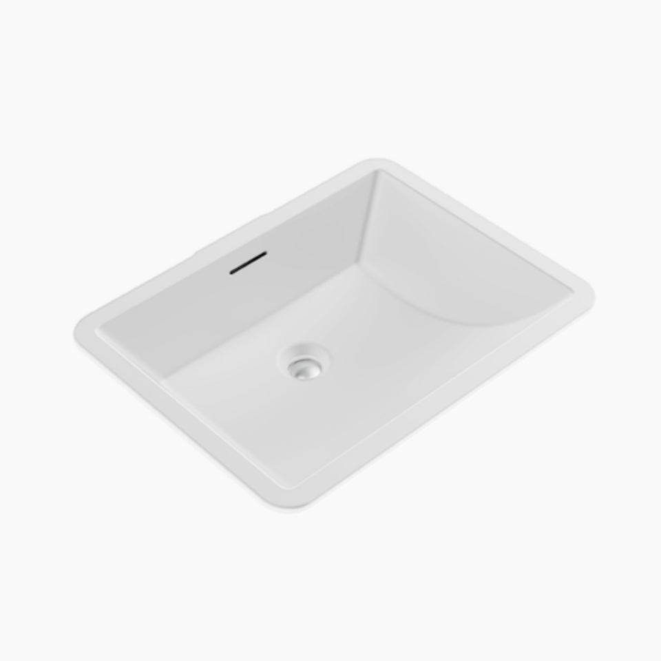 Kohler Brazn Rectangular Under-counter Basin 482 x 352