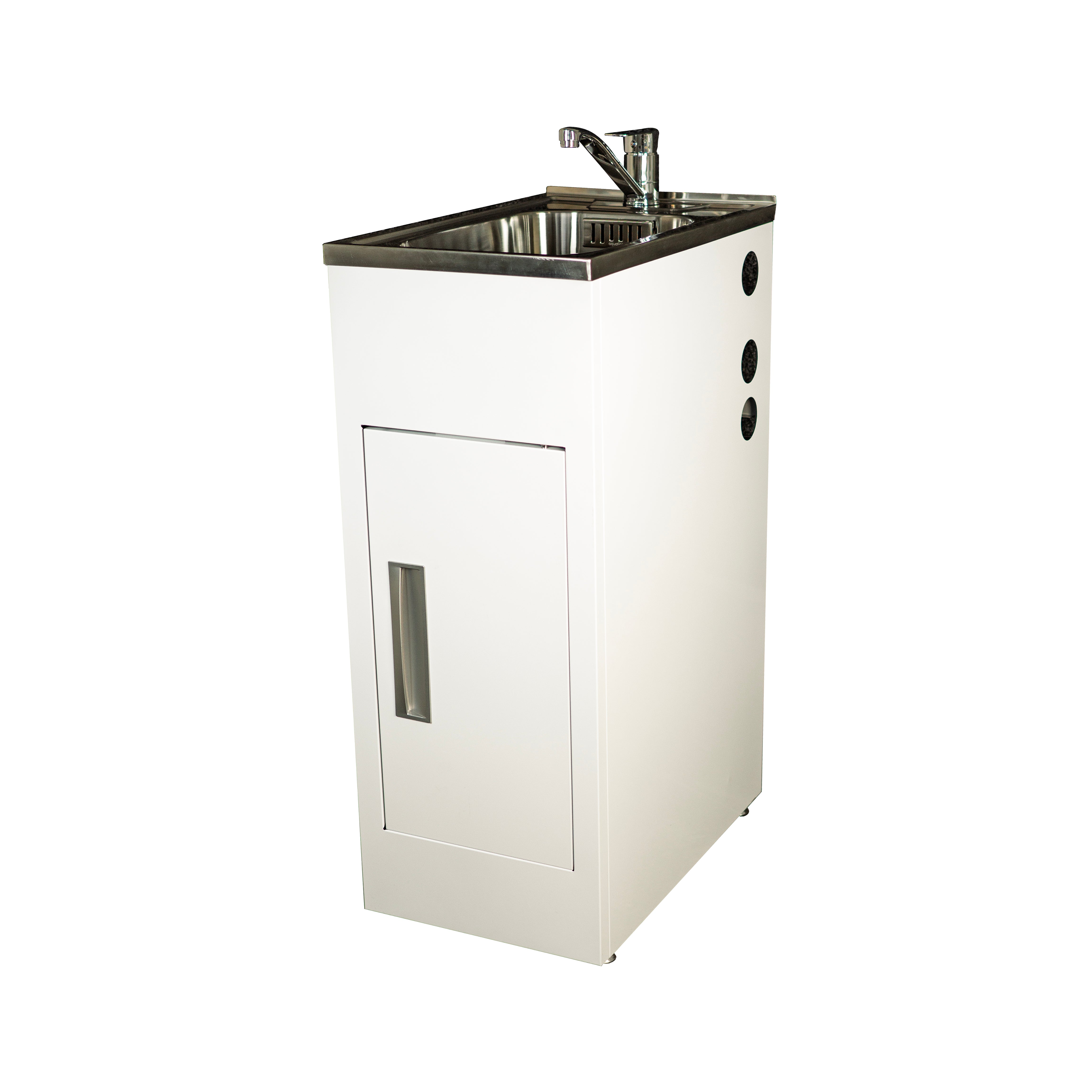 Aquatica Laundry Tub 360mm, TechLine Mixer All Pressure (CLUBTUB360 TL AP SF)