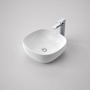 Caroma Tribute Above Counter Basin - Curved Square 400mm (874800W)