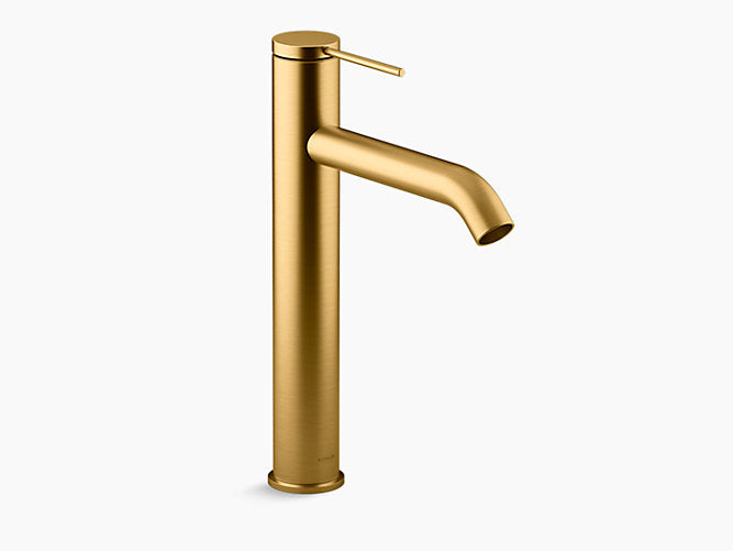 Kohler Components - Tall Basin Mixer Brushed Brass (77959T-4AND-2MB)