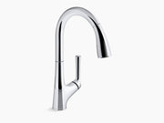 Kohler Malleco Touchless Kitchen Mixer Chrome With AC Power Adaptor (29817A-CP)