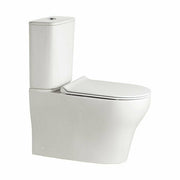 American Standard Cygnet Square Hygiene Rimless Close Coupled Back To Wall Bottom Inlet Toilet Suite (CYGNETSQBTIN)