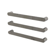 Nora Firenze Heated Towel Rail Single Bar W650×H80×D50mm Chrome (DLS02-CH-650)