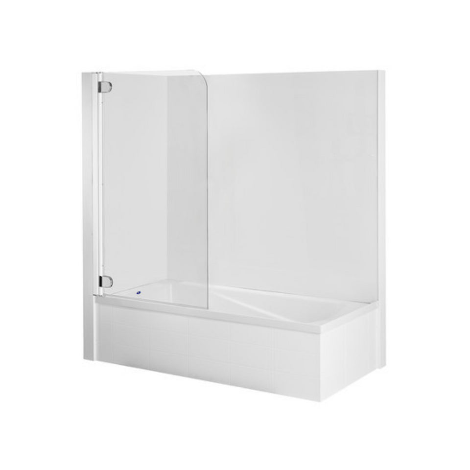 Englefield Shower Over Bath Combo 1520 x 760mm Screen Standard 800mm Flat Wall (45917A-0)