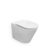 Englefield Evora Wall Faced Toilet Pan (22072A-SLS-0)