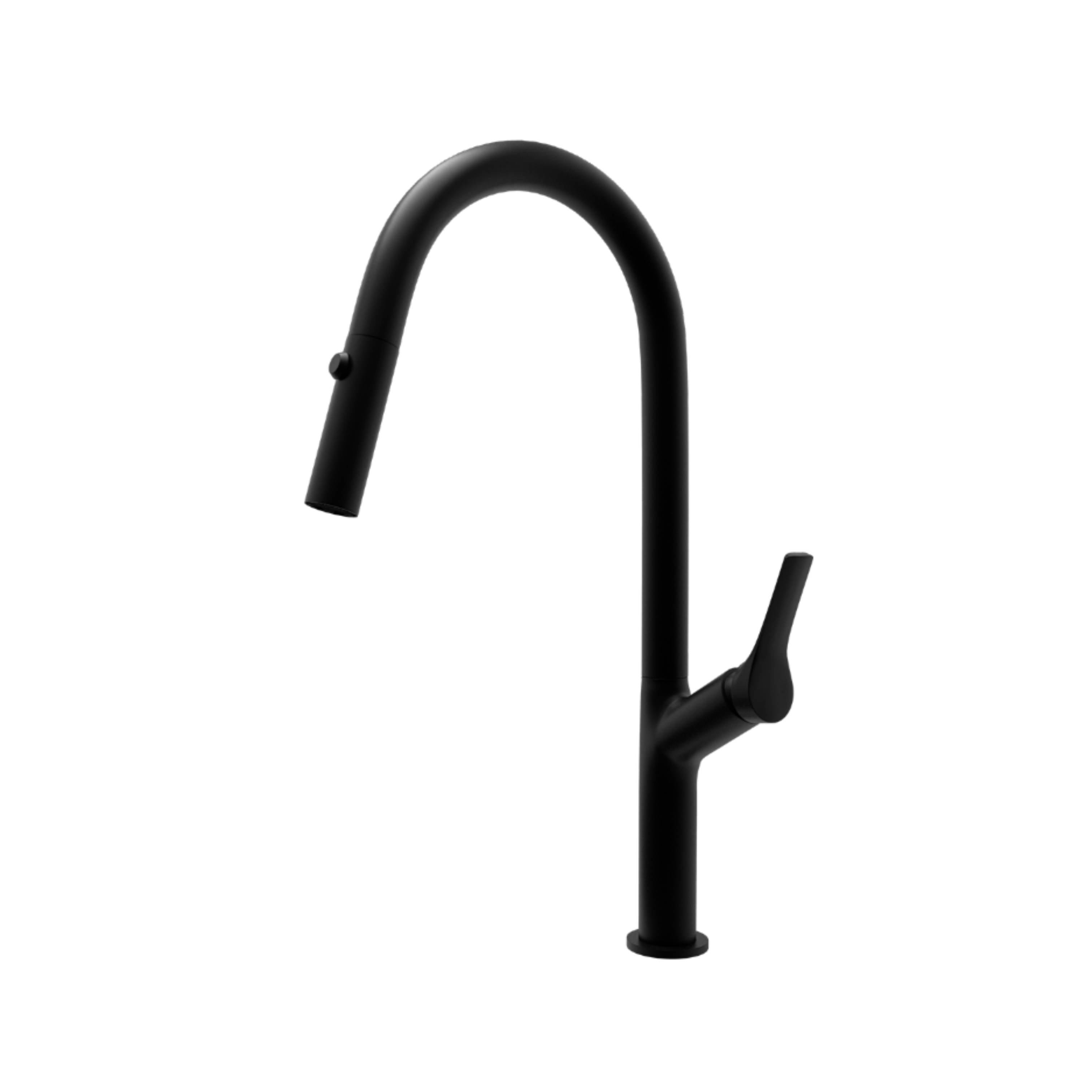 Waterware Muse Extractable Kitchen Mixer Satin Black (FWK3093BL)