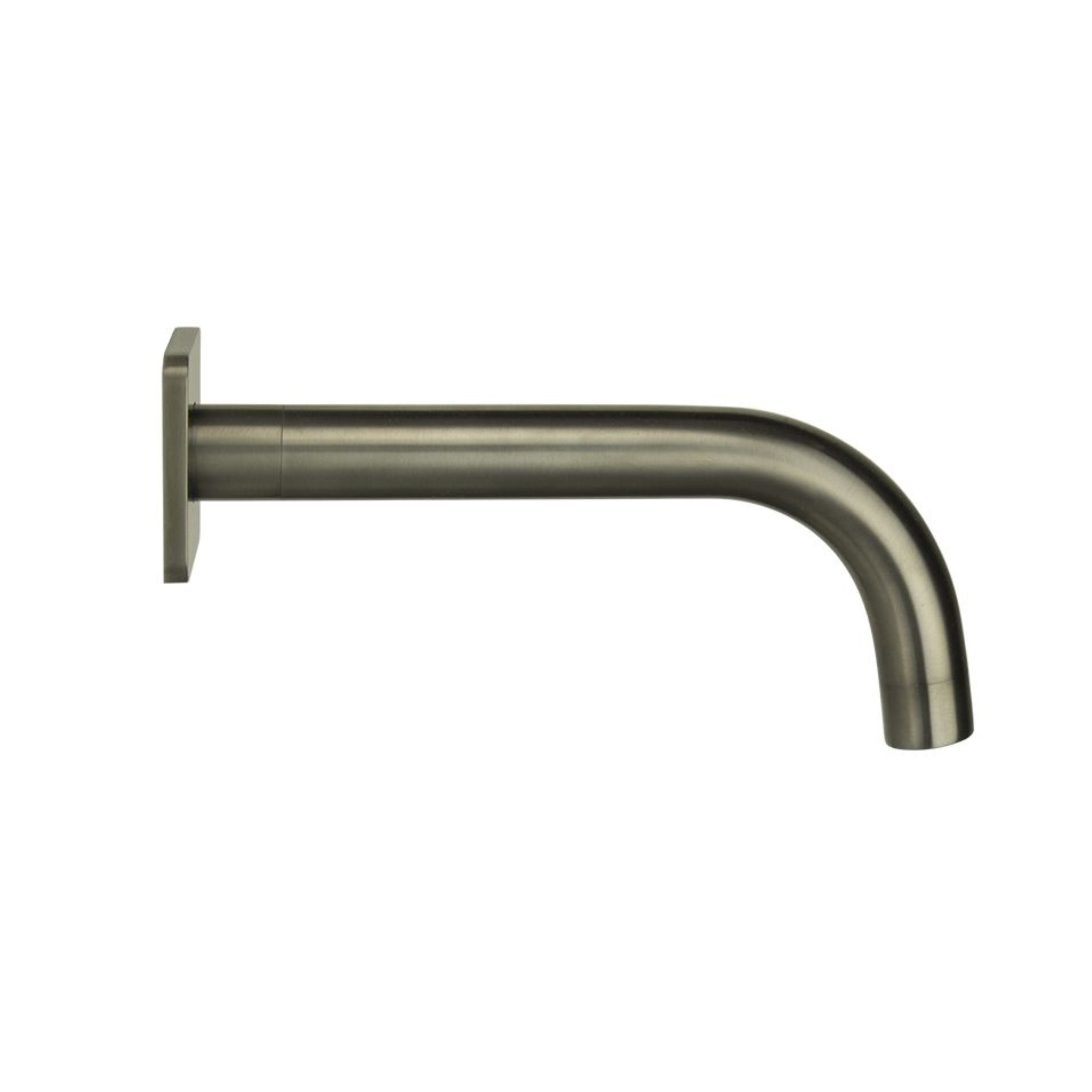 Waterware Loft Wall Mounted Bath Spout Gun Metal (FWLO08GM)