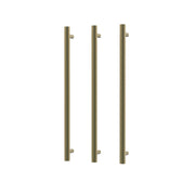 Nora Venezia Heated Towel Rail Single Pole Round H900*D10*∅38mm Brushed Brass (ICR01-BB-900)
