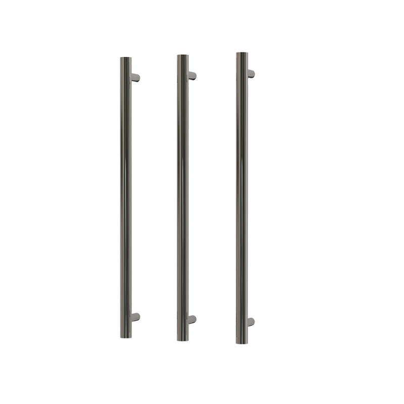 Nora Venezia Heated Towel Rail Single Pole Round H900*D10*∅38mm Chrome (ICR01-CH-900)