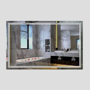 Nora Rectangle LED Mirror with Demister W1200*H760*D33mm (JM-1276)
