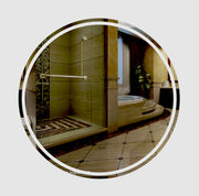 Nora Round LED Frosted Mirror with Demister Φ600*D25mm (JM-Q600)