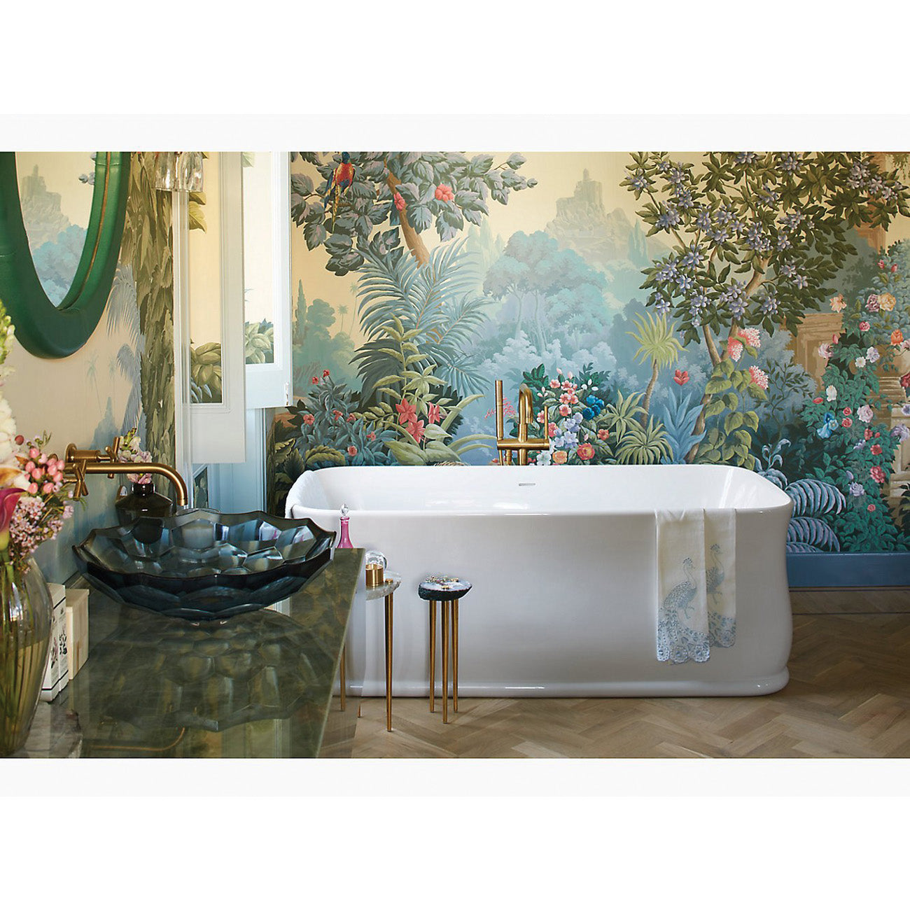 Kohler Briolette Faceted Glass Vessel Basin