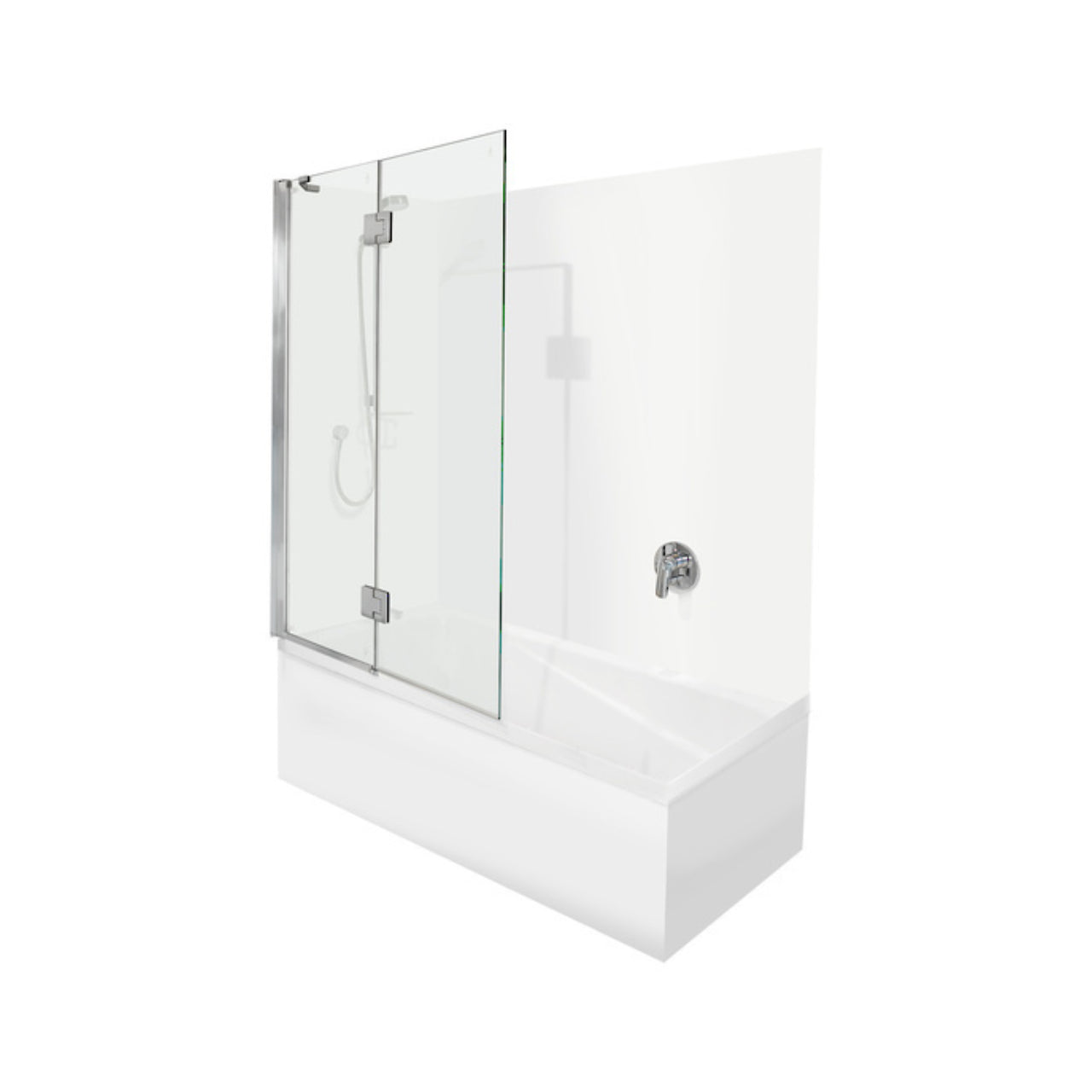 Englefield Milano Split Bath Screen (23434A-SHP)
