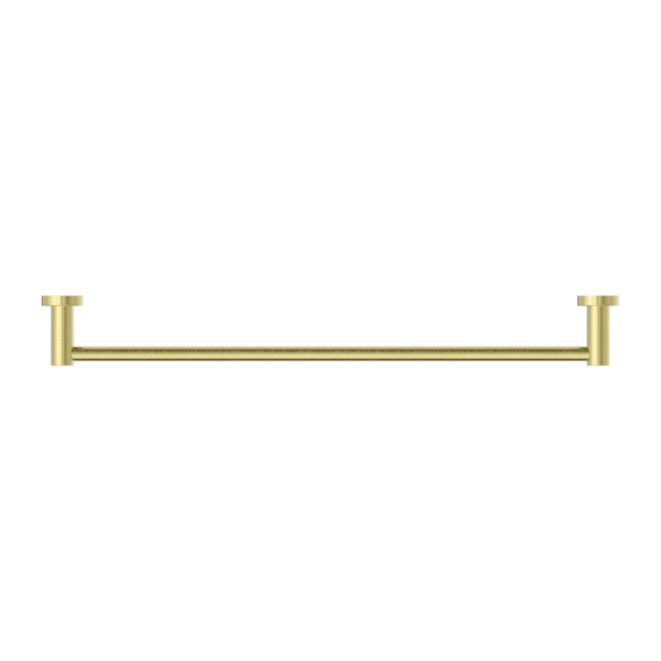 Nero Mecca Single Towel Rail 800mm Brushed Gold (NR1930BG)