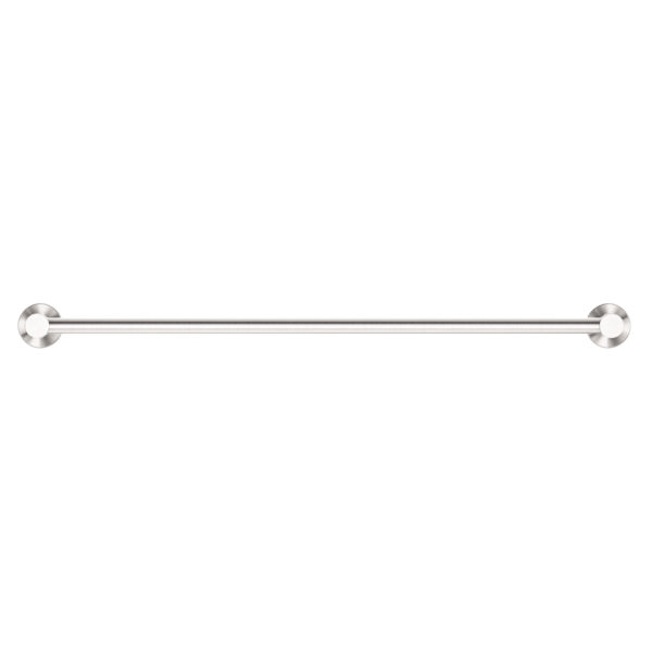 Nero Mecca Single Towel Rail 600mm Brushed Nickel (NR1924BN)