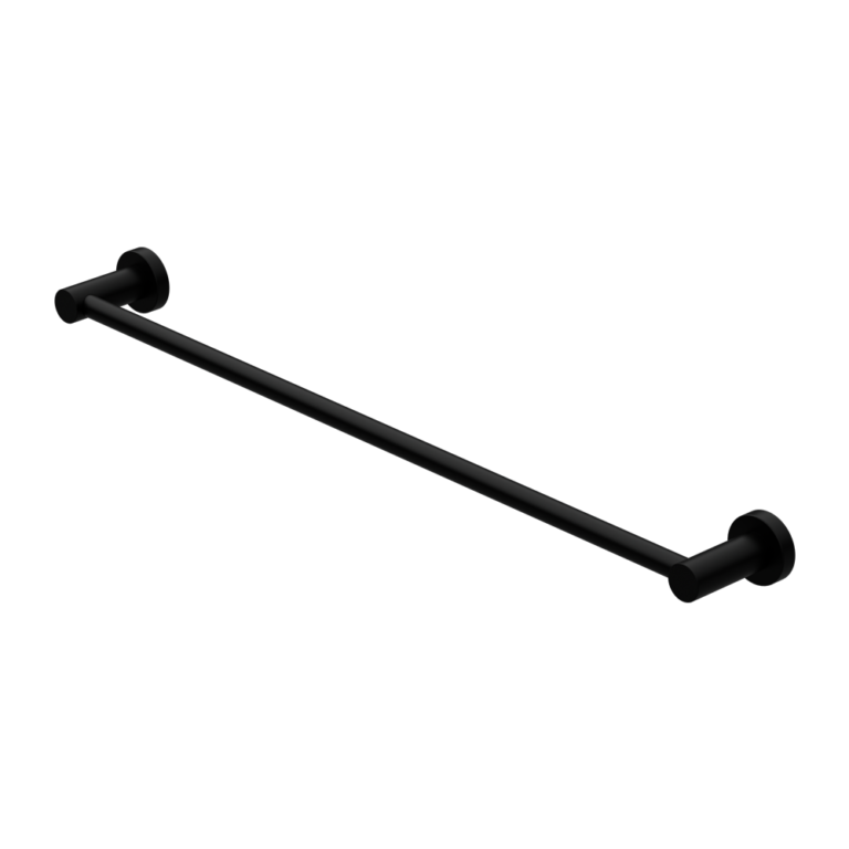 Nero Mecca Single Towel Rail 800mm Matte Black (NR1930MB)