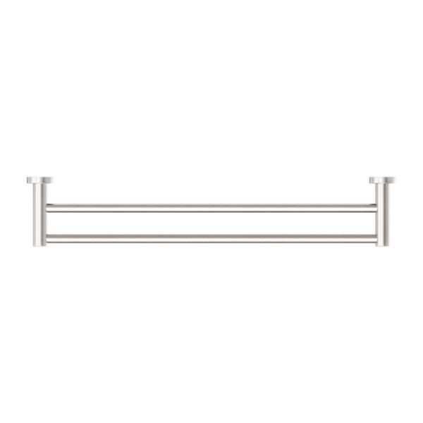 Nero Mecca Double Towel Rail 800mm Brushed Nickel (NR1930DBN)