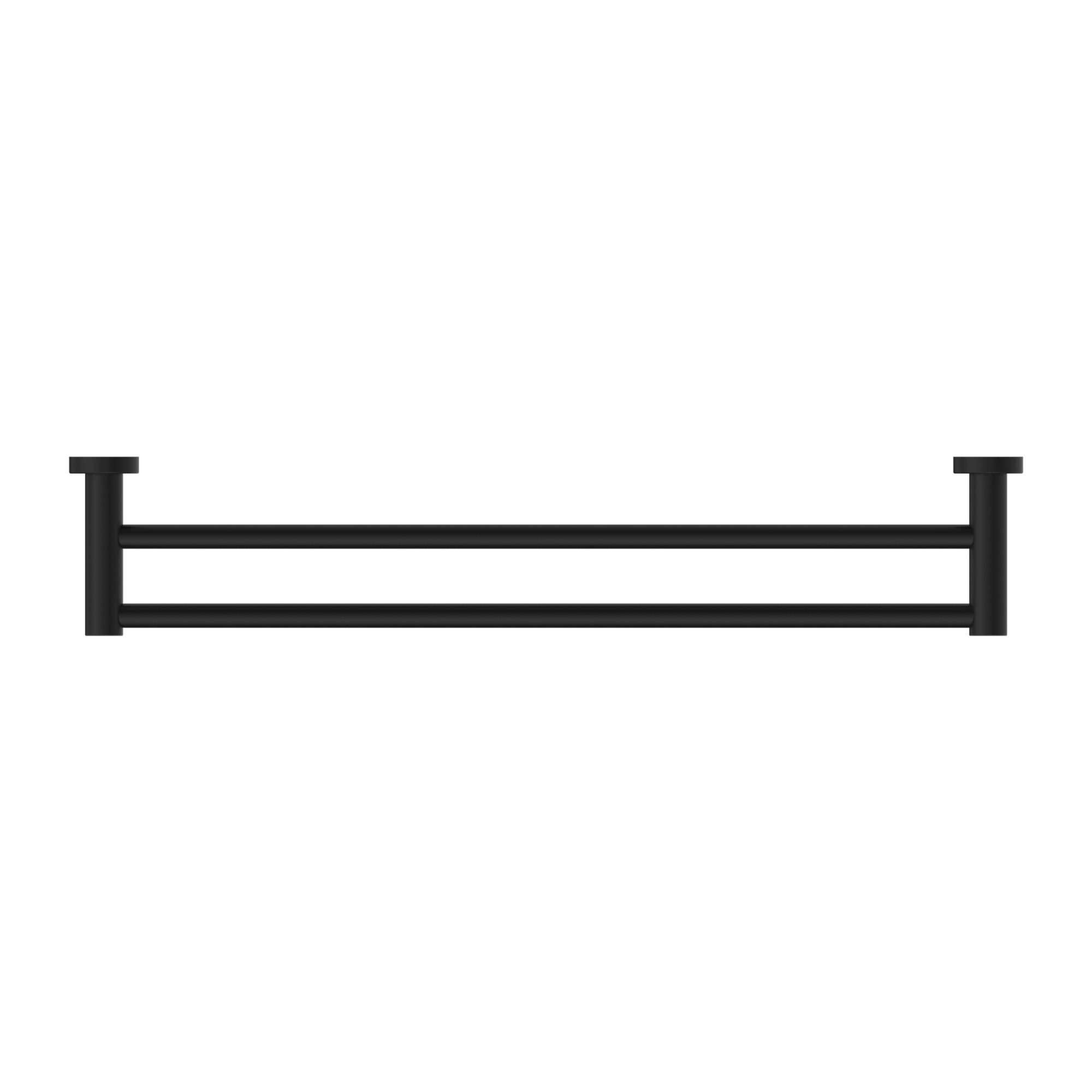 Nero Mecca Double Towel Rail 800mm Matte Black (NR1930DMB)