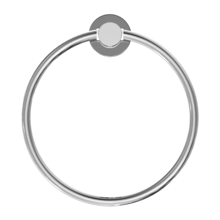 Nero Mecca Hand Towel Ring Chrome (NR1980CH)