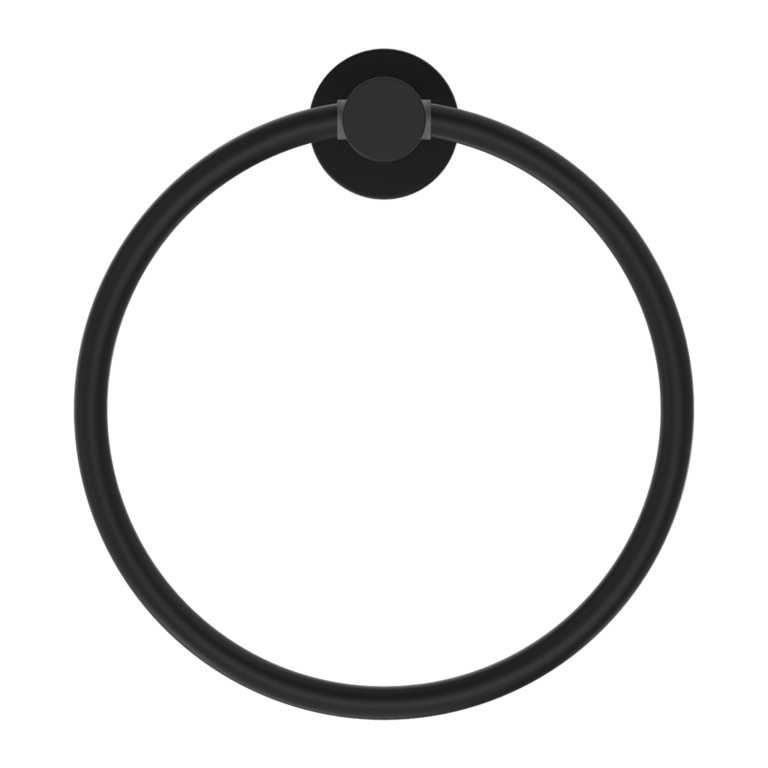 Nero Mecca Hand Towel Ring Matte Black (NR1980MB)