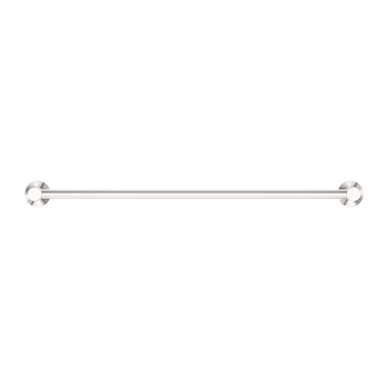 Nero Classic Double Towel Rail 800mm Brushed Nickel (NR2030DBN)