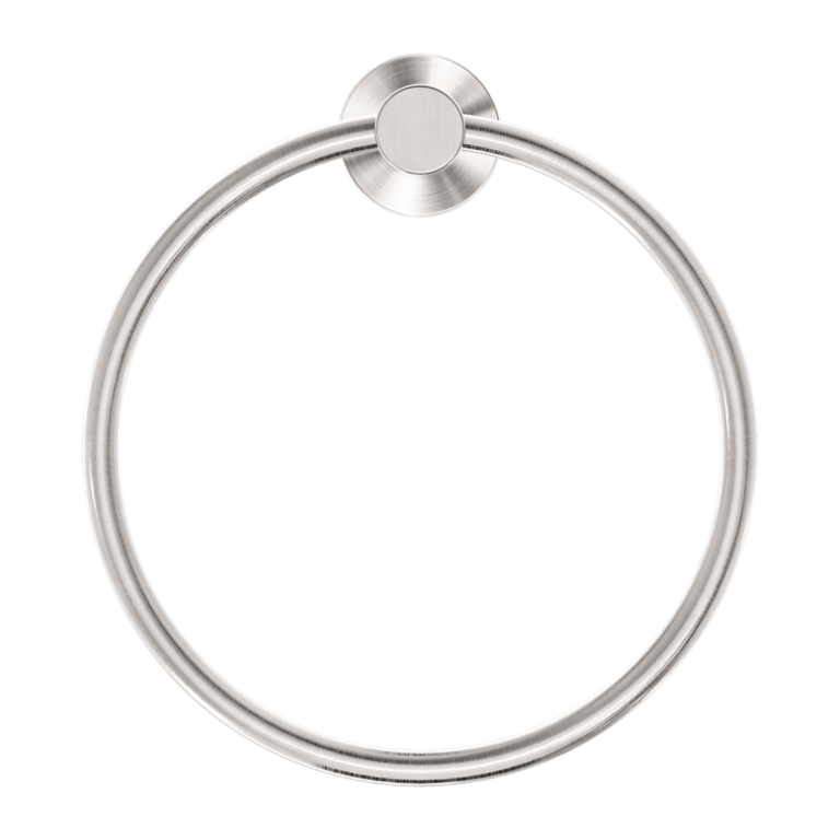 Nero Classic Hand Towel Ring Brushed Nickel (NR2080BN)
