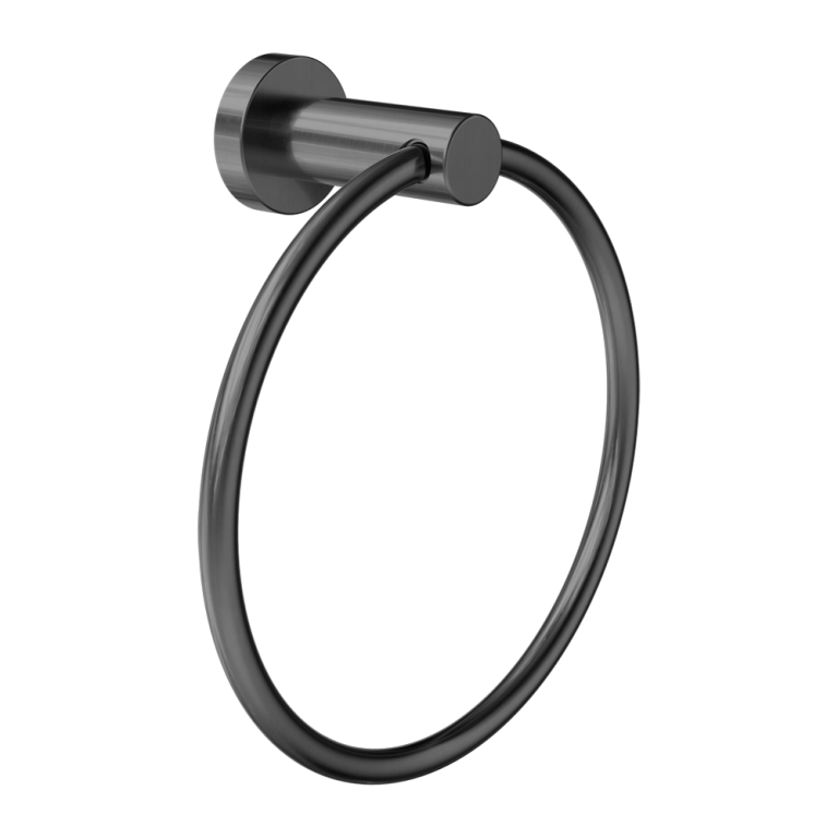 Nero Dolce II Hand Towel Ring Gun Metal (NR2080GM)