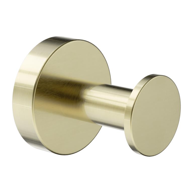 Nero Dolce II Robe Hook Brushed Gold (NR2082BG)
