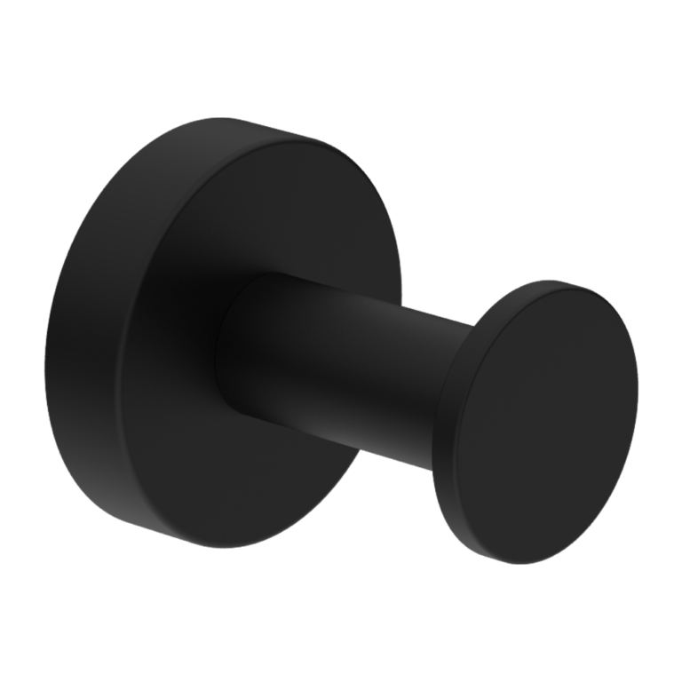 Nero Classic Robe Hook Matte Black (NR2082MB)