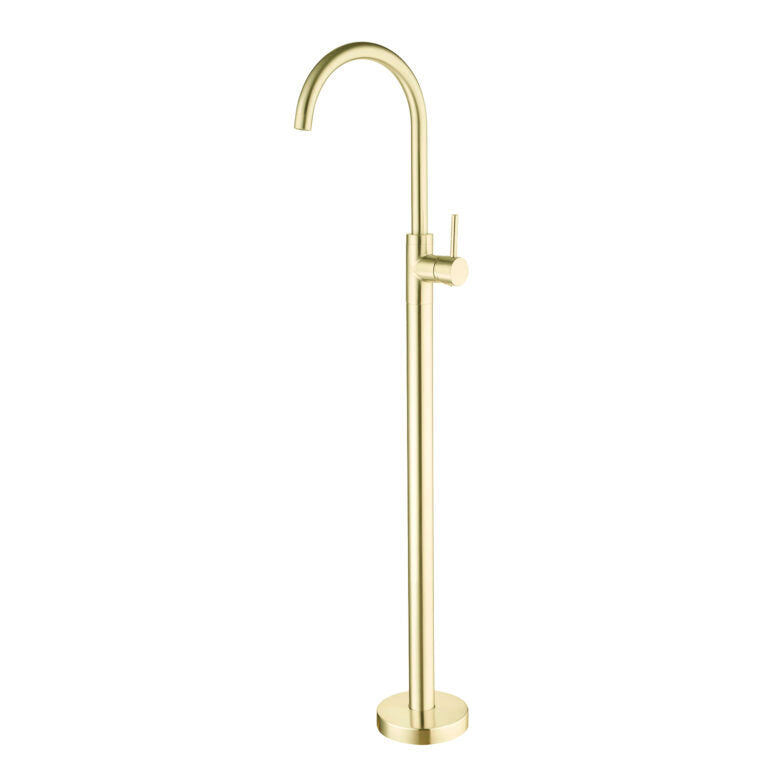 Nero Mecca Freestanding Bath Mixer Brushed Gold (NR210903A01BG)