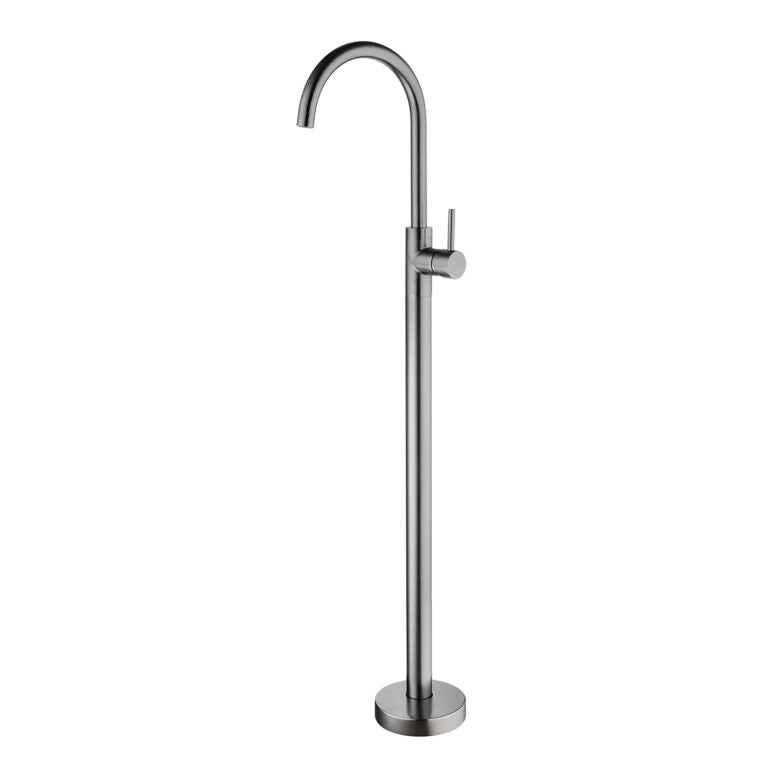 Nero Mecca Freestanding Bath Mixer Gun Metal (NR210903A01GM)