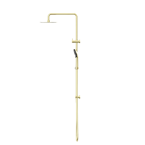 Nero Round Projet Twin Shower Brushed Gold (NR232105DBG)