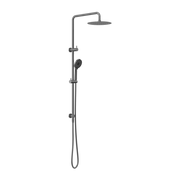 Nero Round Projet Twin Shower Gun Metal (NR232105DGM)