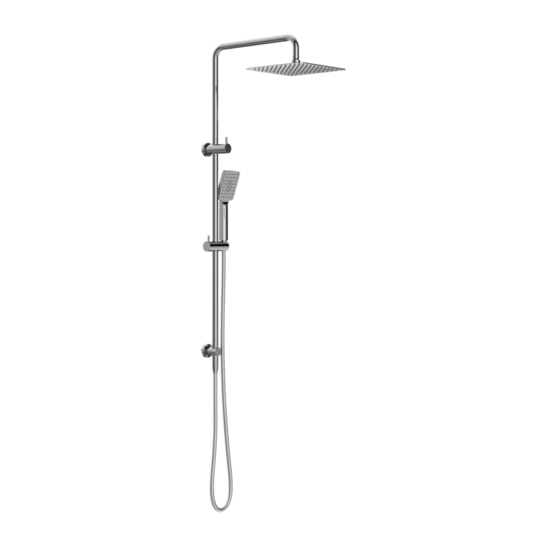 Nero Square Projet Twin Shower Chrome (NR232105ECH)