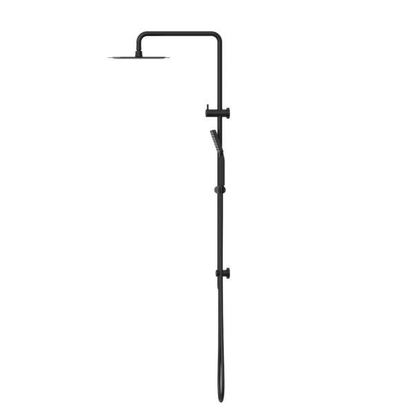 Nero Square Projet Twin Shower Matte Black (NR232105EMB)