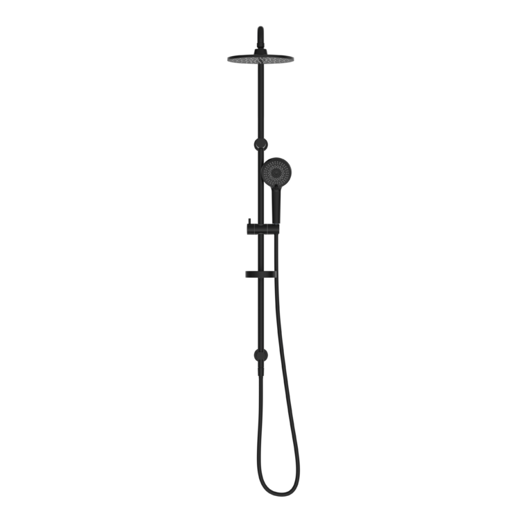 Nero Builder Project Twin Shower Set Matte Black (NR232105MB)