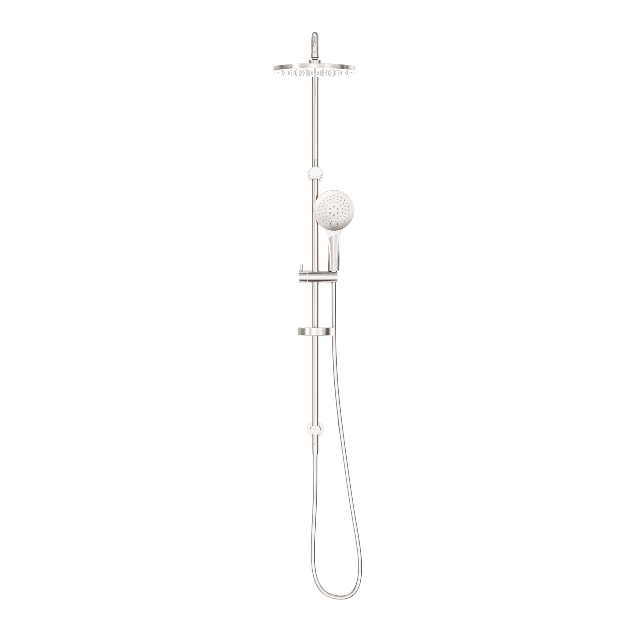 Nero Builder Project Twin Shower Brushed Nickel (NR232105CBN)
