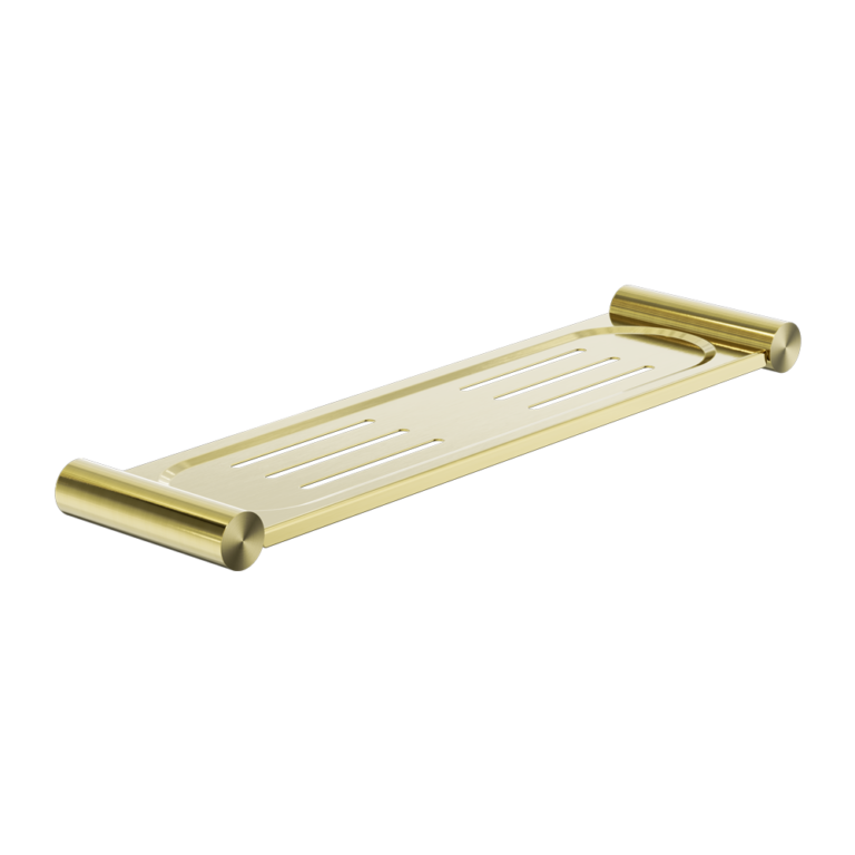 Nero New Mecca Metal Shower Shelf Brushed Gold (NR2387ABG)