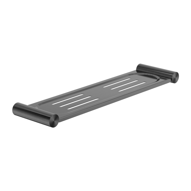 Nero New Mecca Metal Shower Shelf Gun Metal (NR2387AGM)