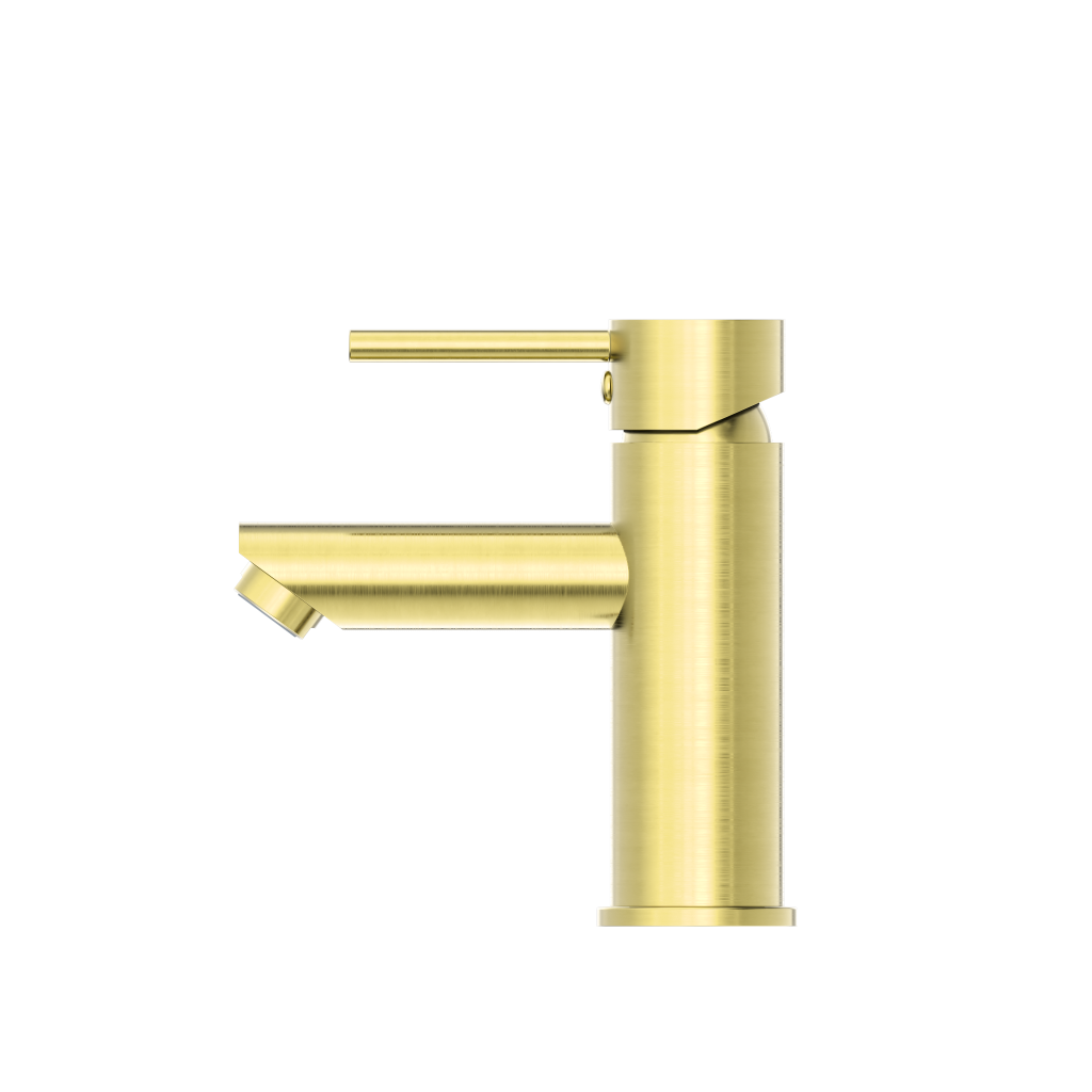 Nero Dolce Basin Mixer Straight Spout Brushed Gold (NR250802BG)