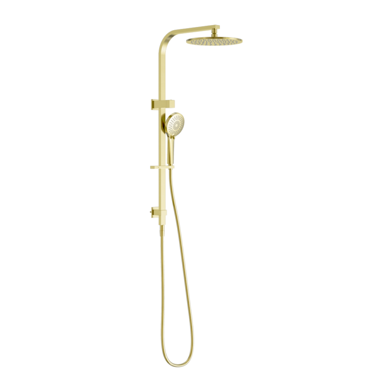 Nero Bianca Twin Shower Brushed Gold (NR250805FBG)